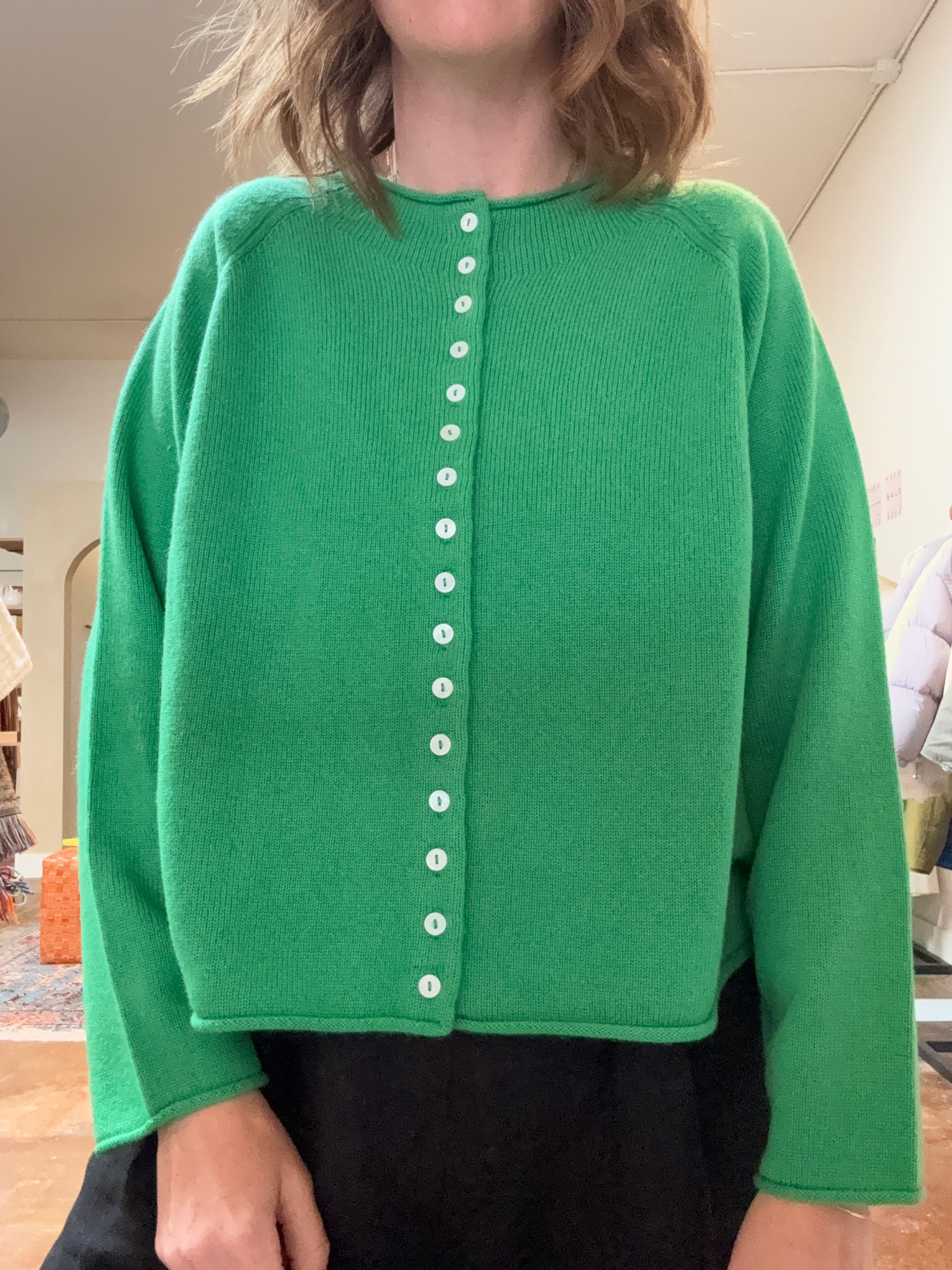 Ida Rollneck Cardigan