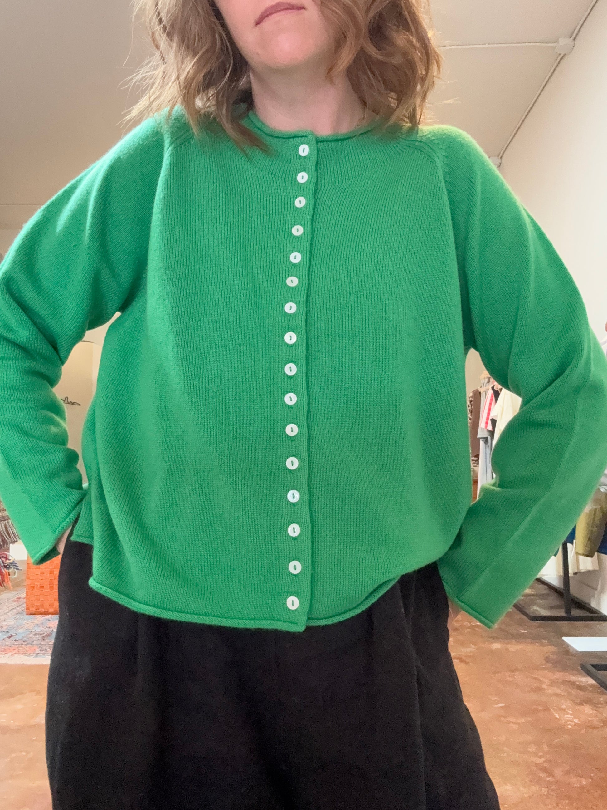 Ida Rollneck Cardigan