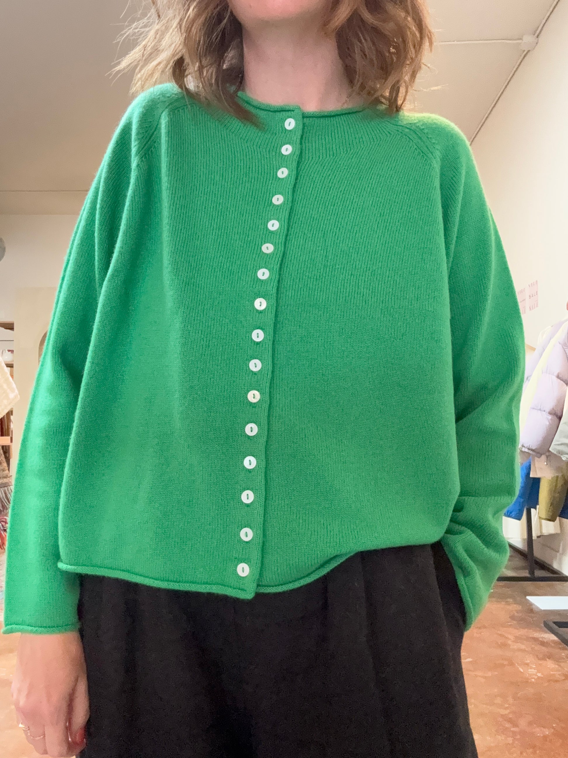 Ida Rollneck Cardigan