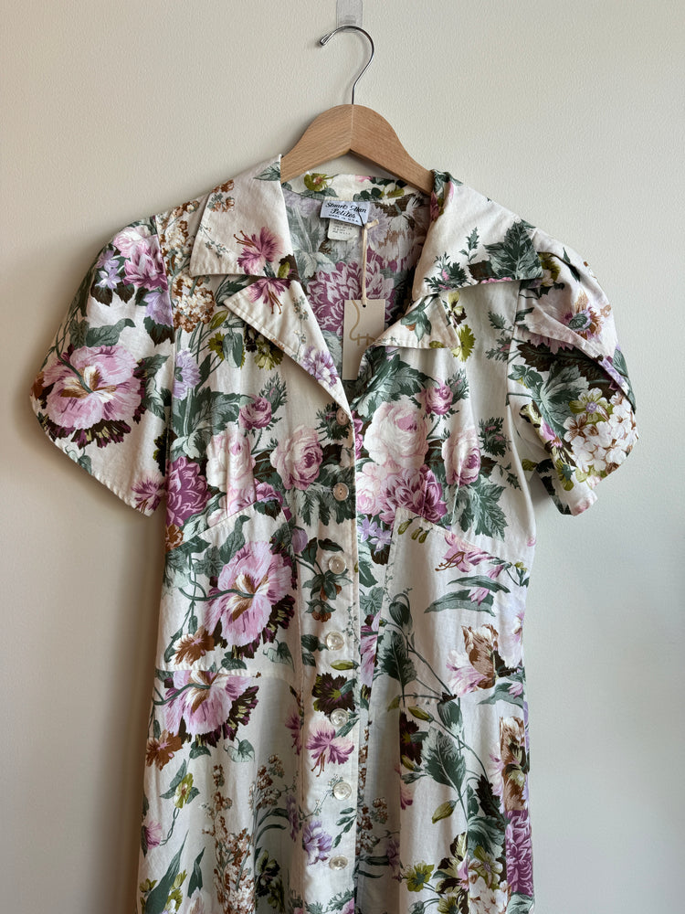 Cotton Floral Midi