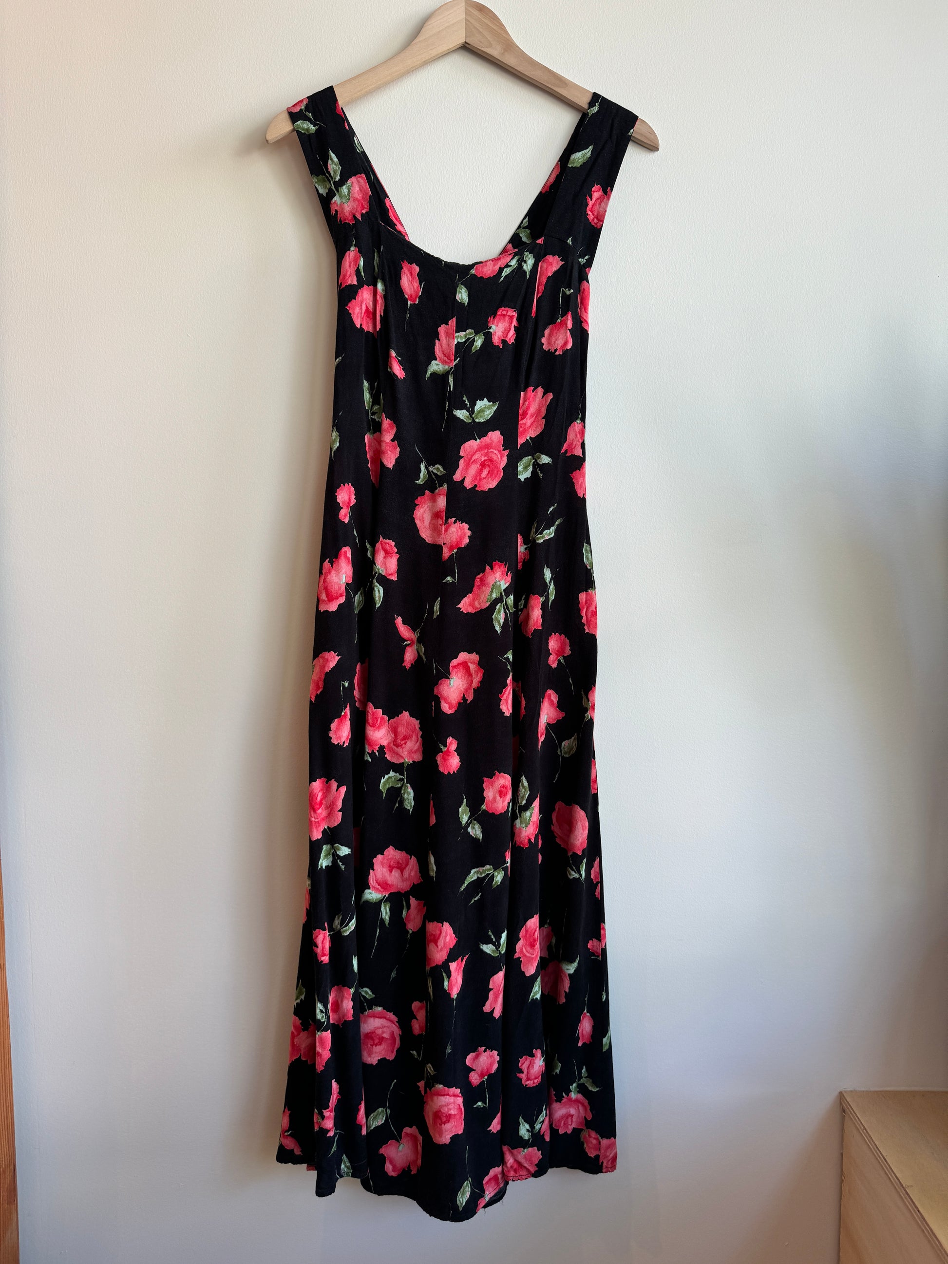 Floral Cross Back Dress