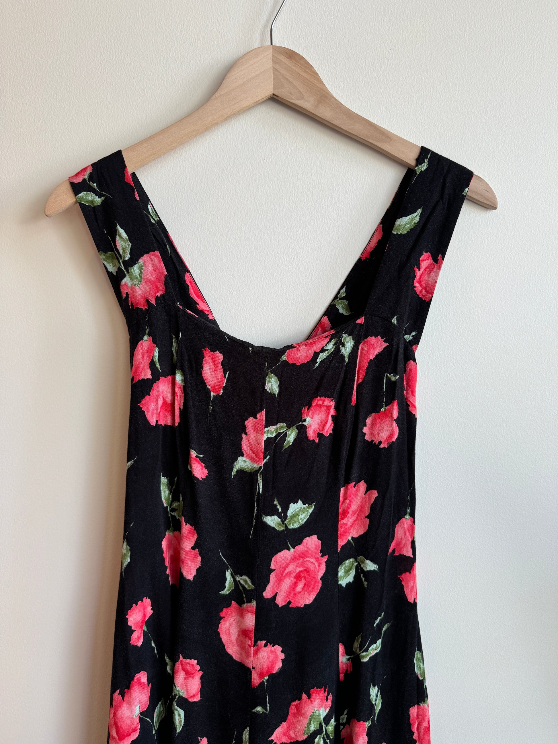 Floral Cross Back Dress