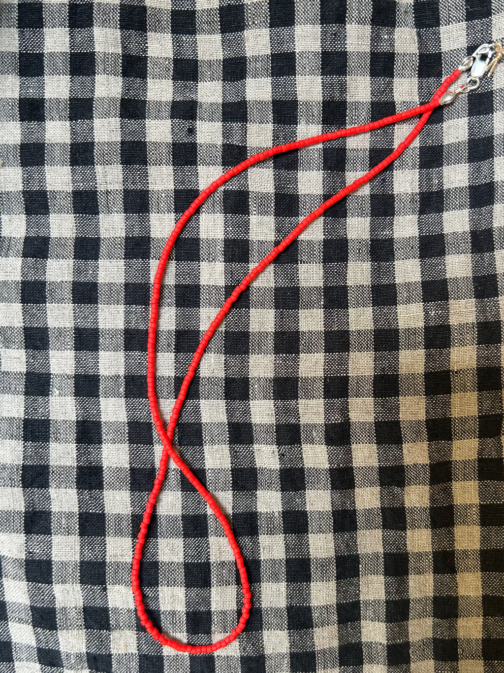 Vermillion Matte Necklace