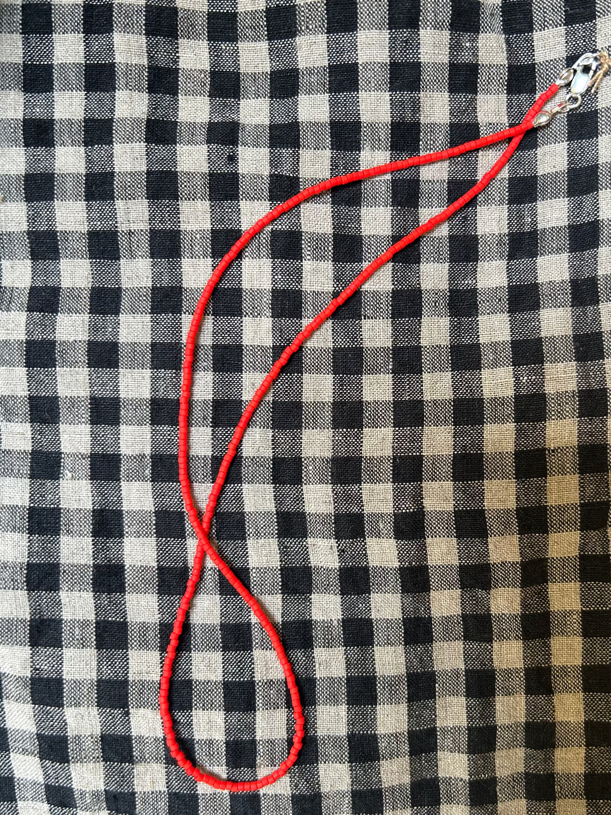 Vermillion Matte Necklace