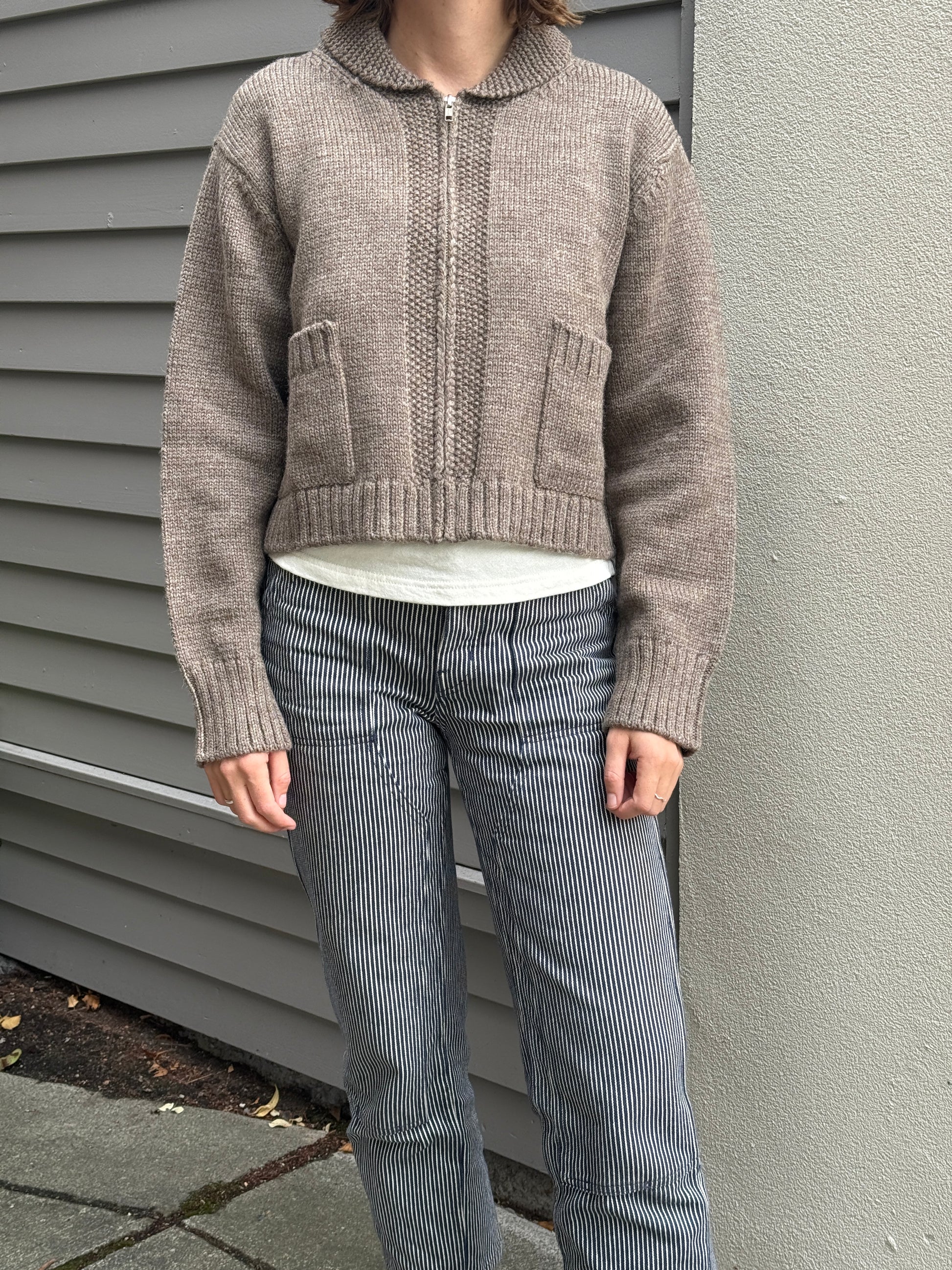Zip Cardigan