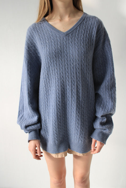 Cashmere Cableknit Sweater