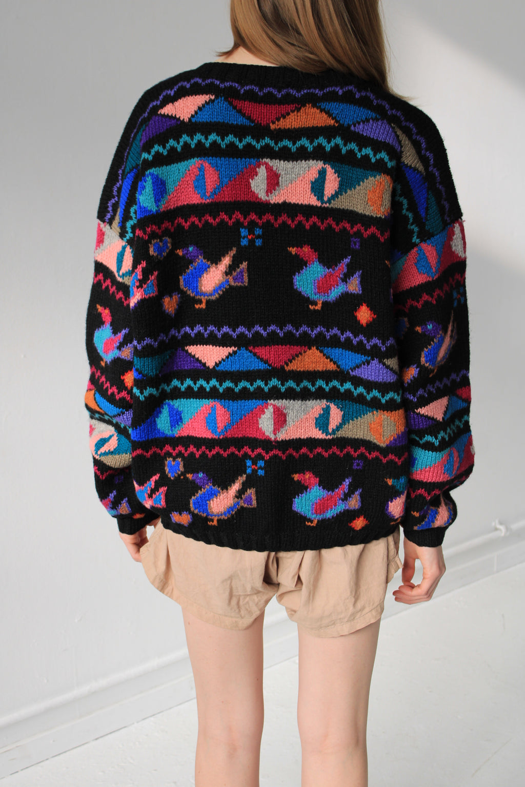 Vintage Duck Wool Cardigan