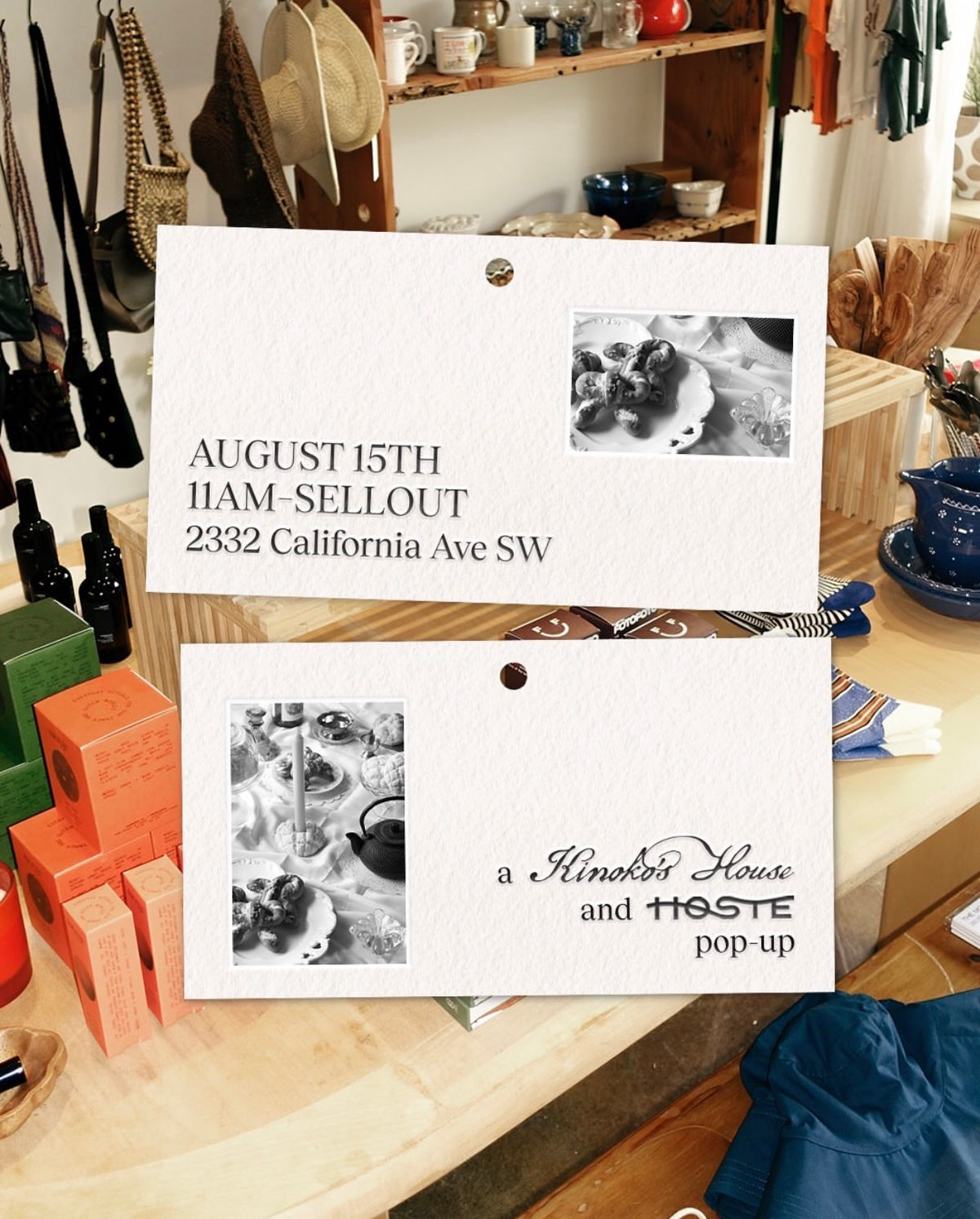 Kinoko's House Pop Up - 8/15