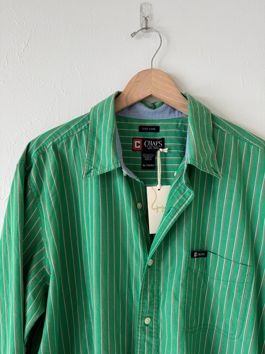Green Stripe Buttondown