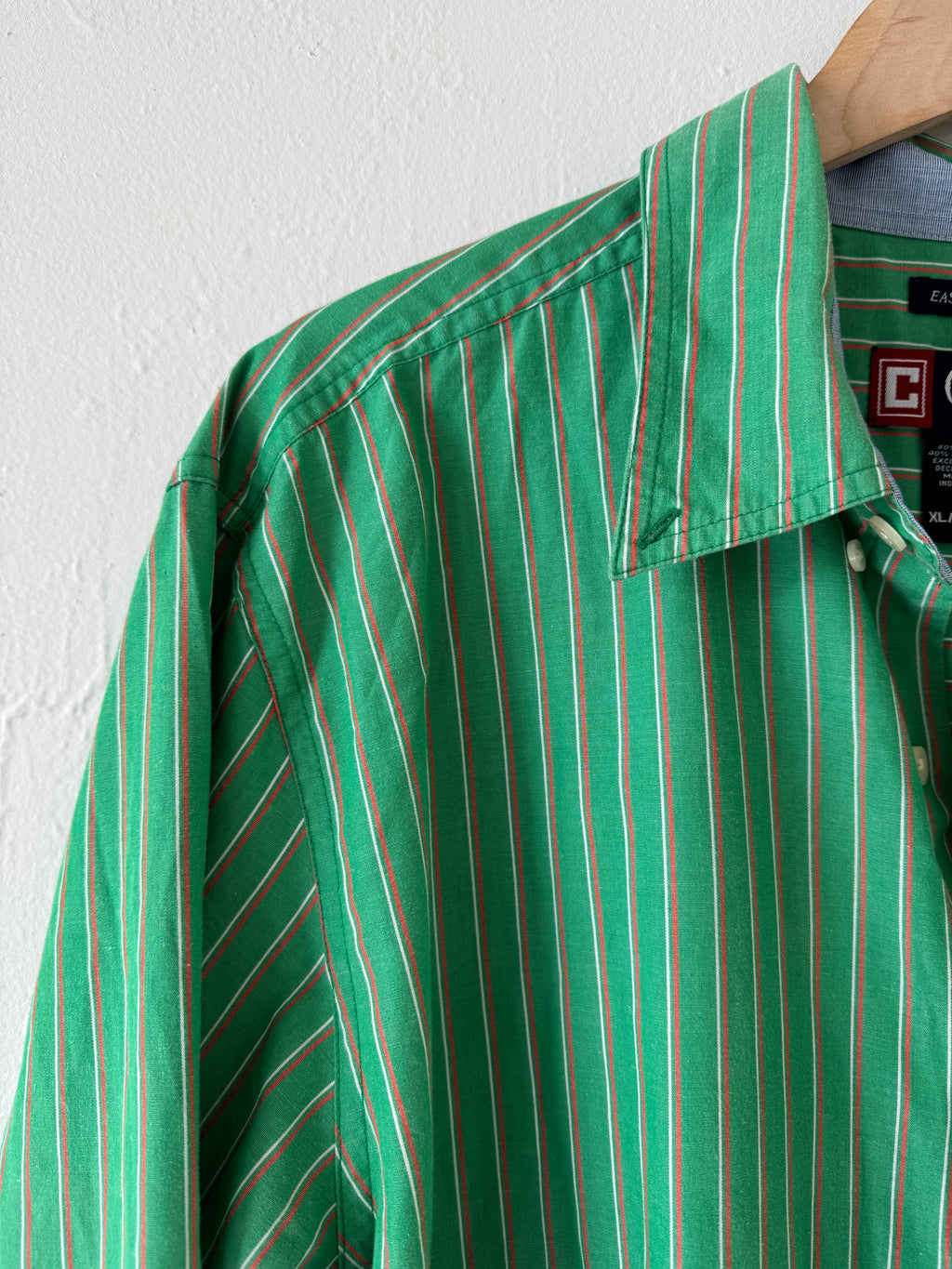 Green Stripe Buttondown
