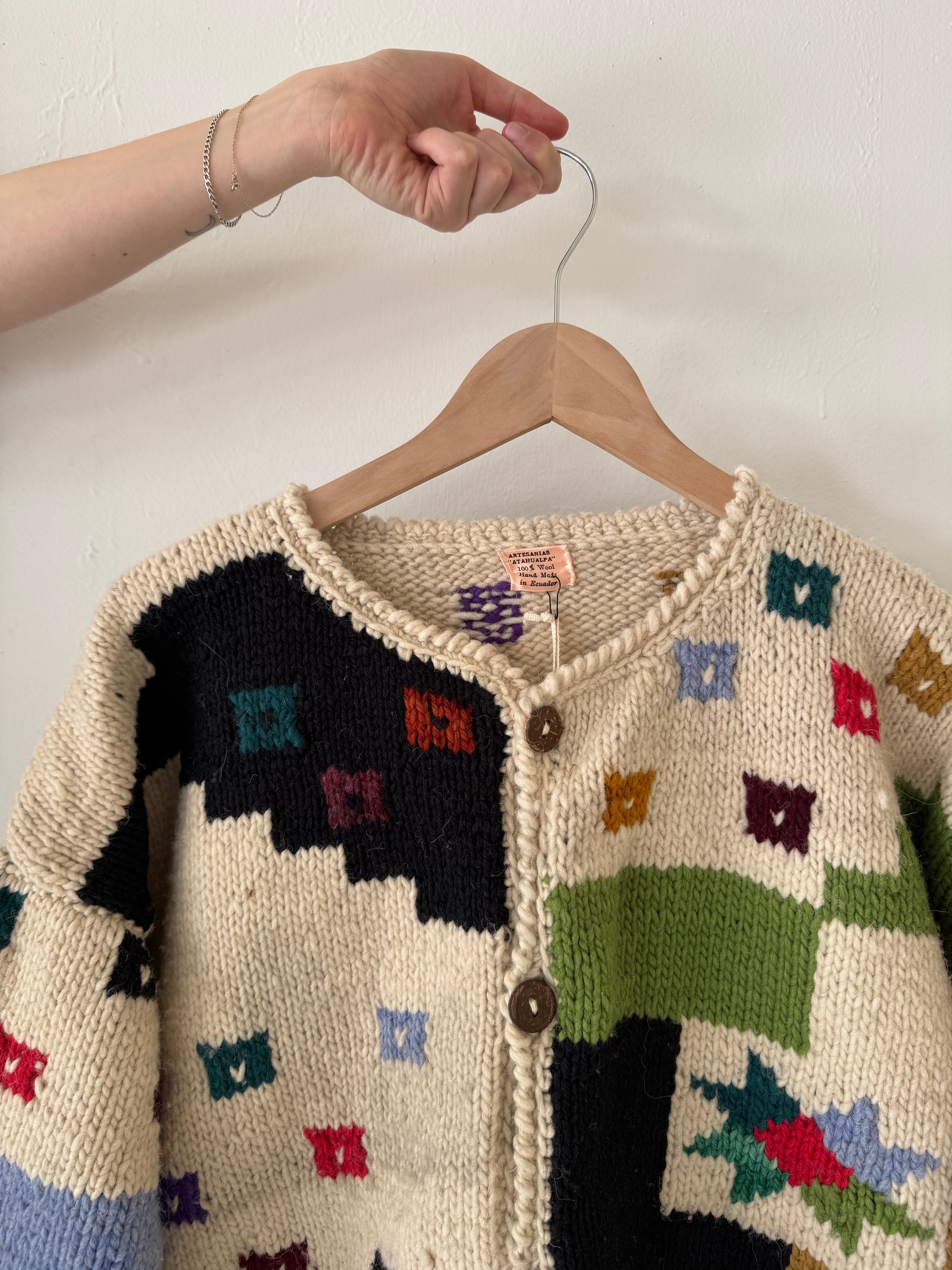 Confetti Wool Cardigan