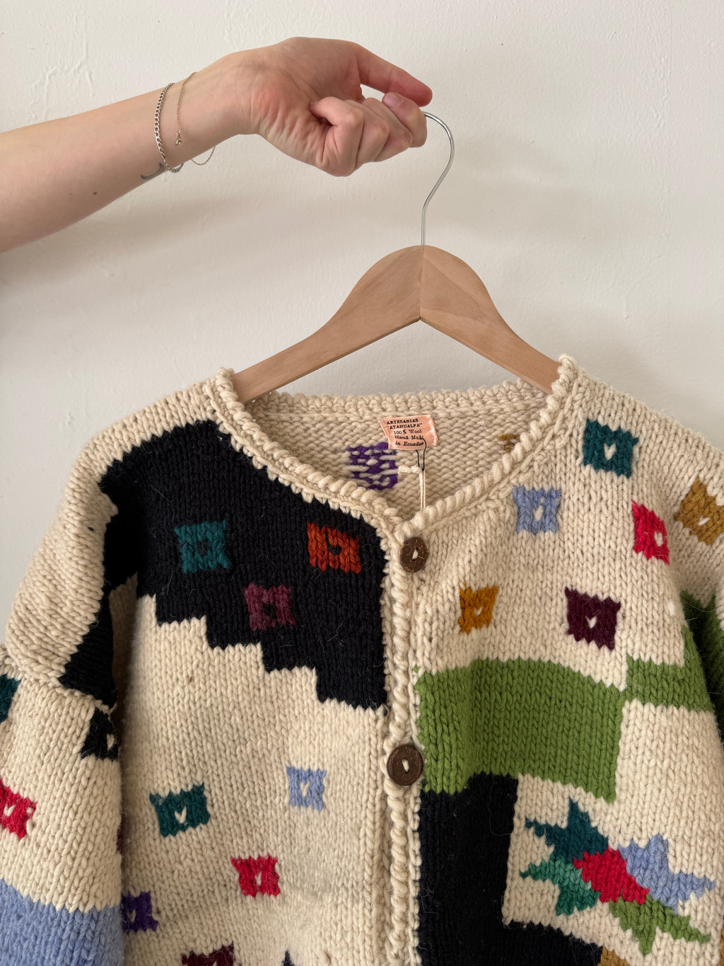 Confetti Wool Cardigan