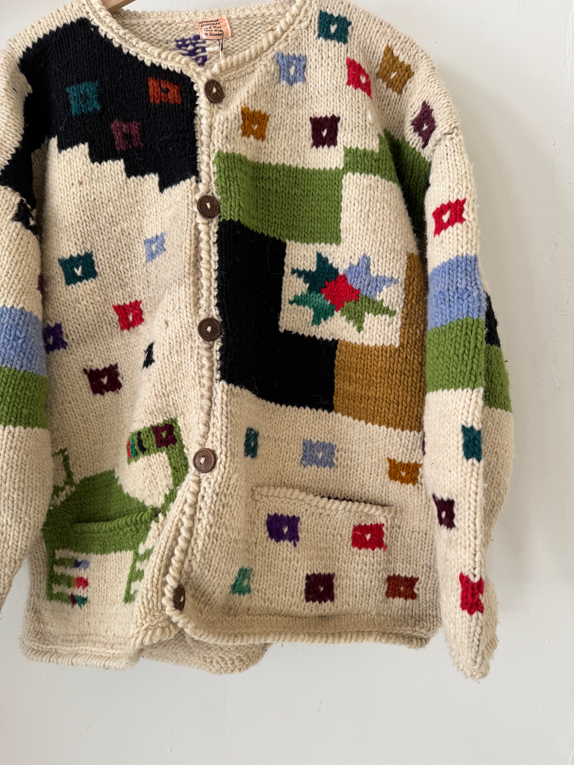 Confetti Wool Cardigan