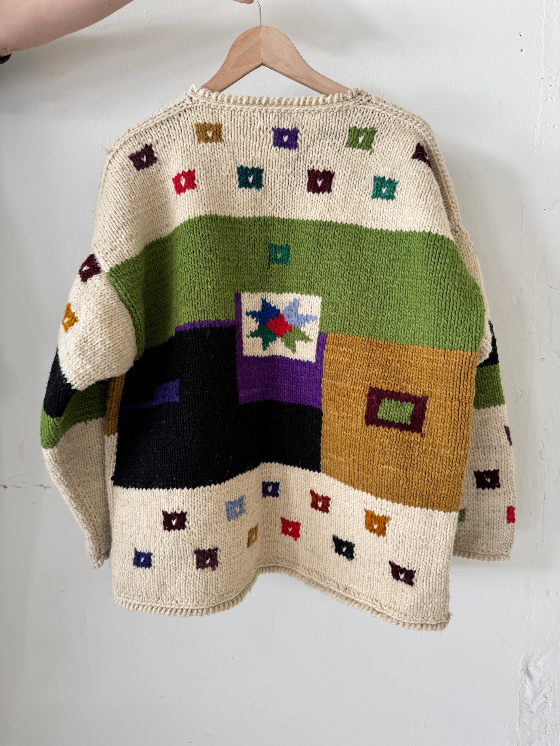 Confetti Wool Cardigan