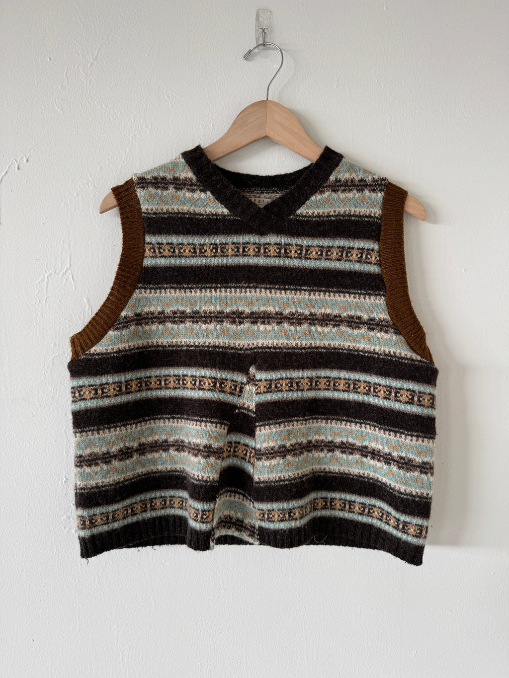 Playdate Reworked Wool Vest