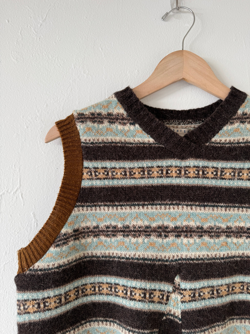 Playdate Reworked Wool Vest