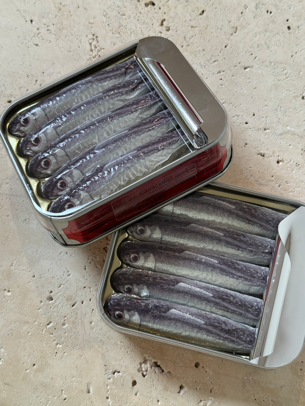 Chocolate Sardines in a Tin