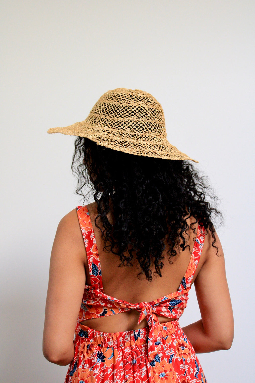 Open Weave Wide Brim Sunhat