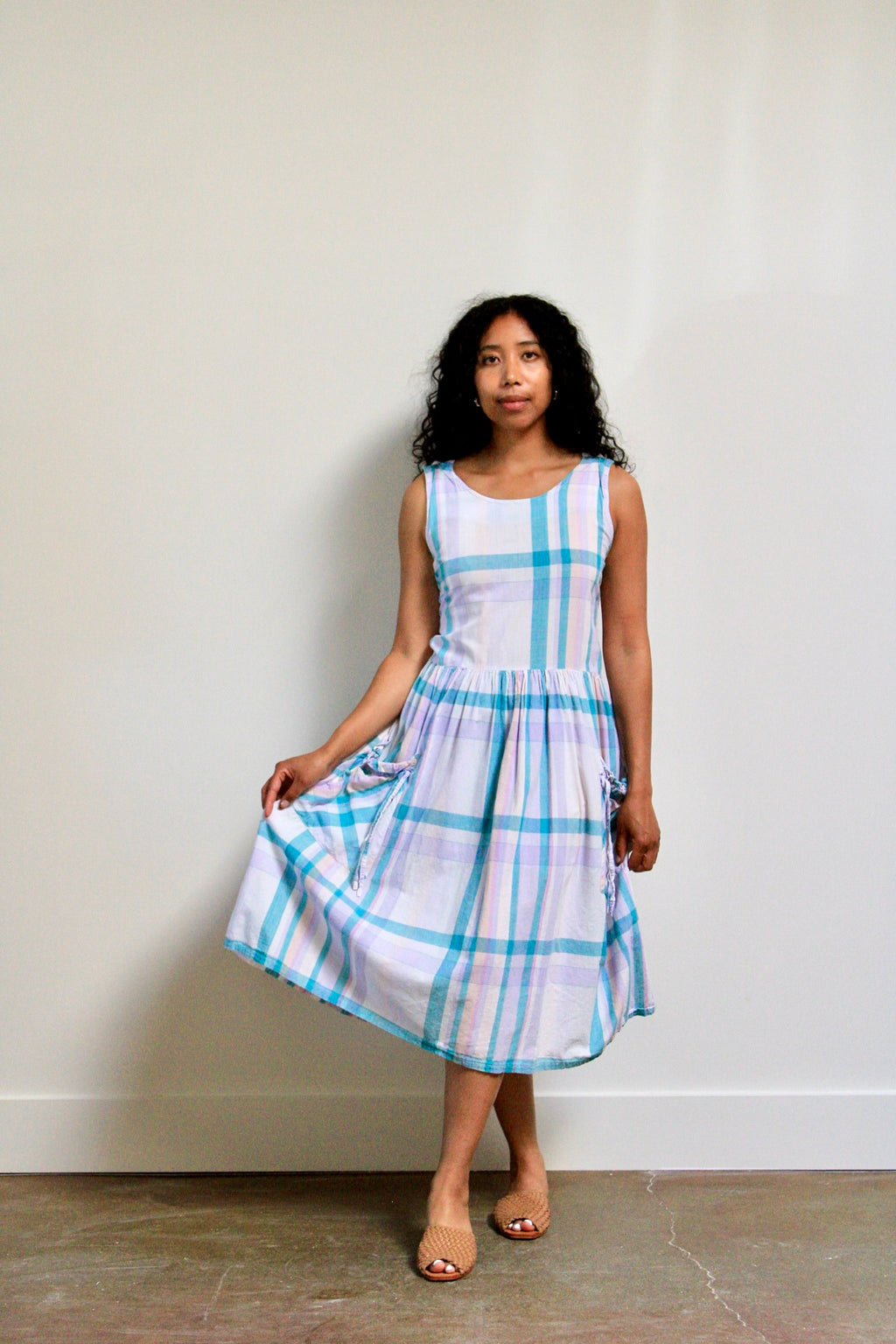 Pastel Plaid Sundress