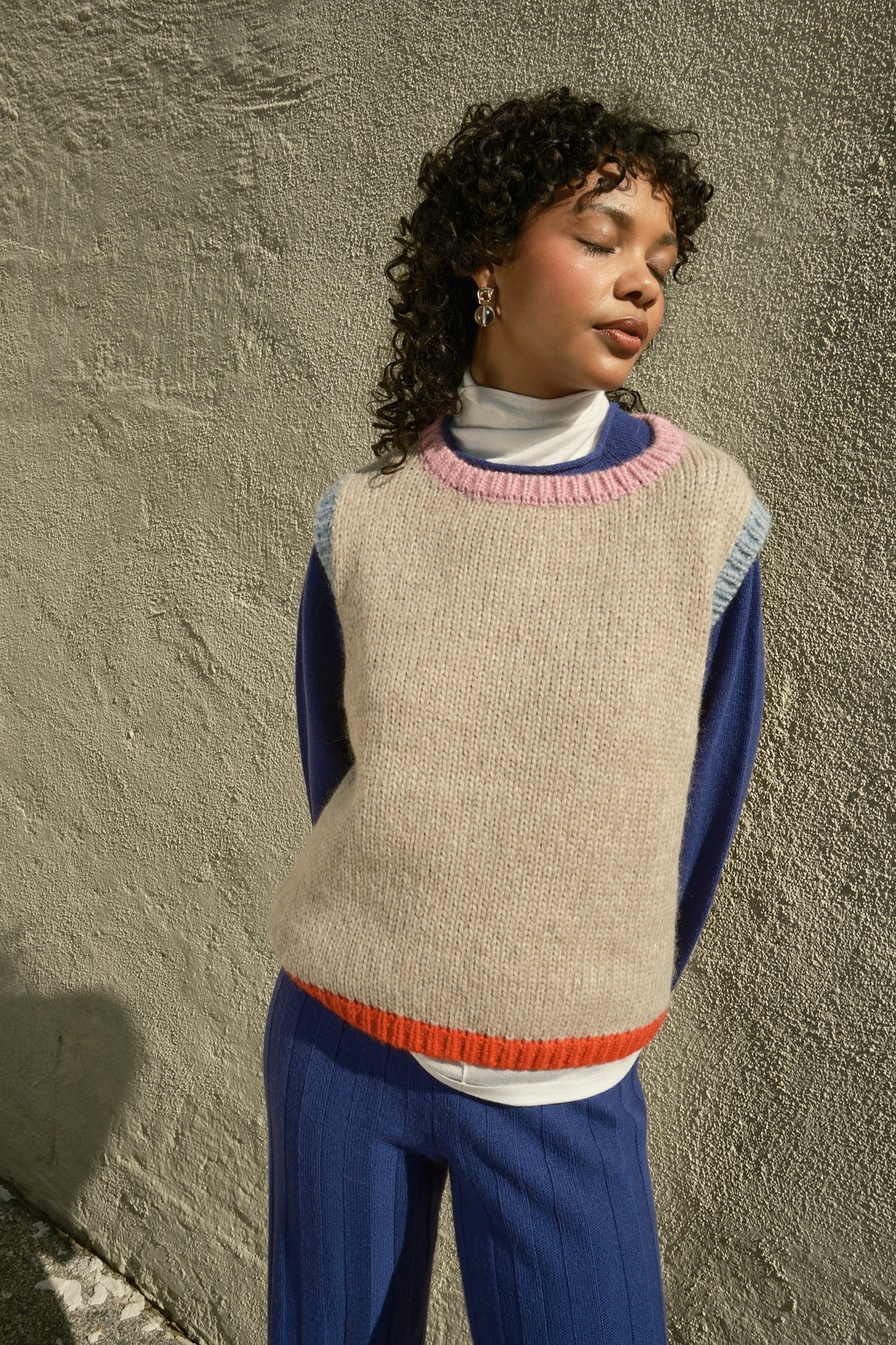 Sabine Colorblock Vest