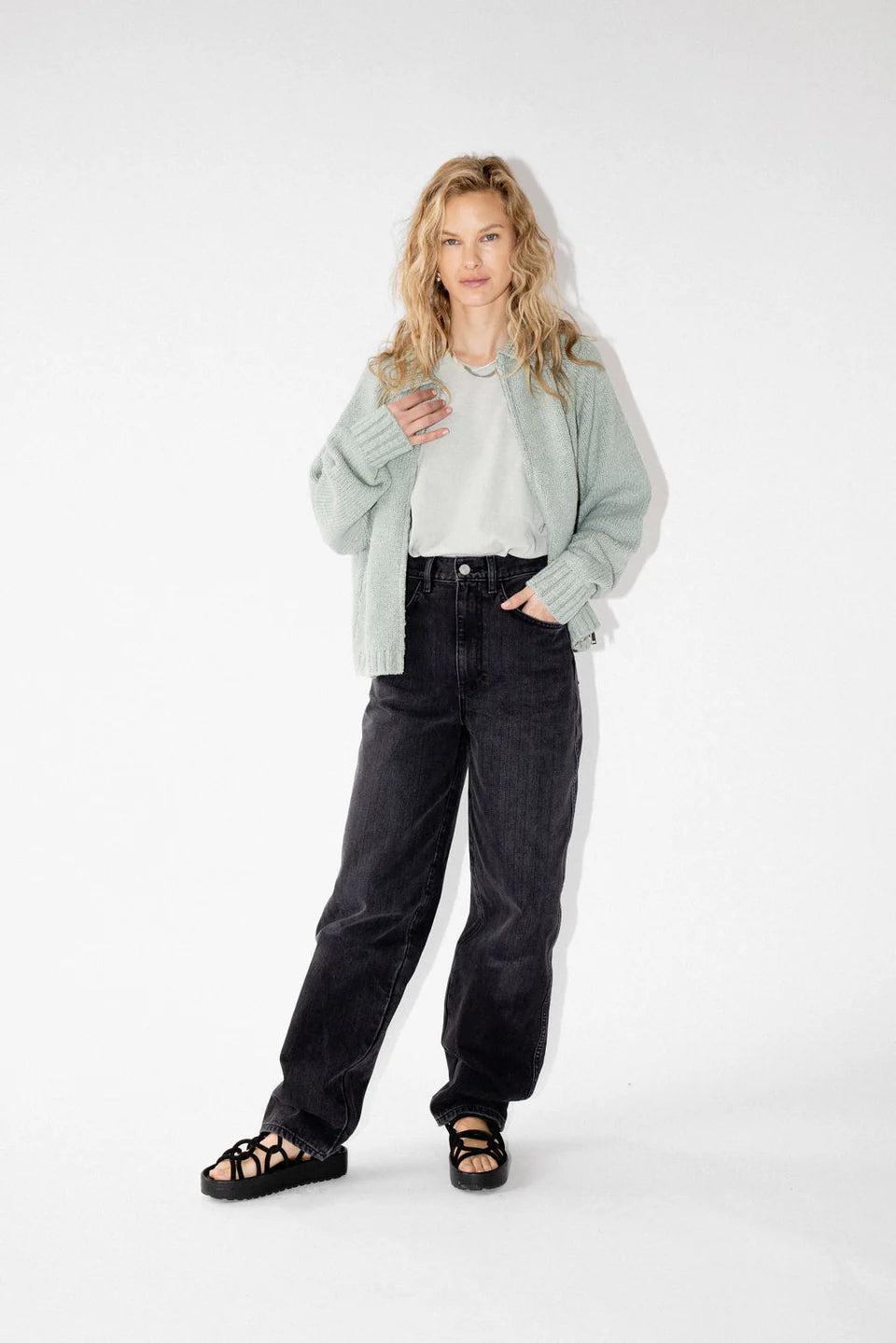 Morgan Dual Zip Cardigan