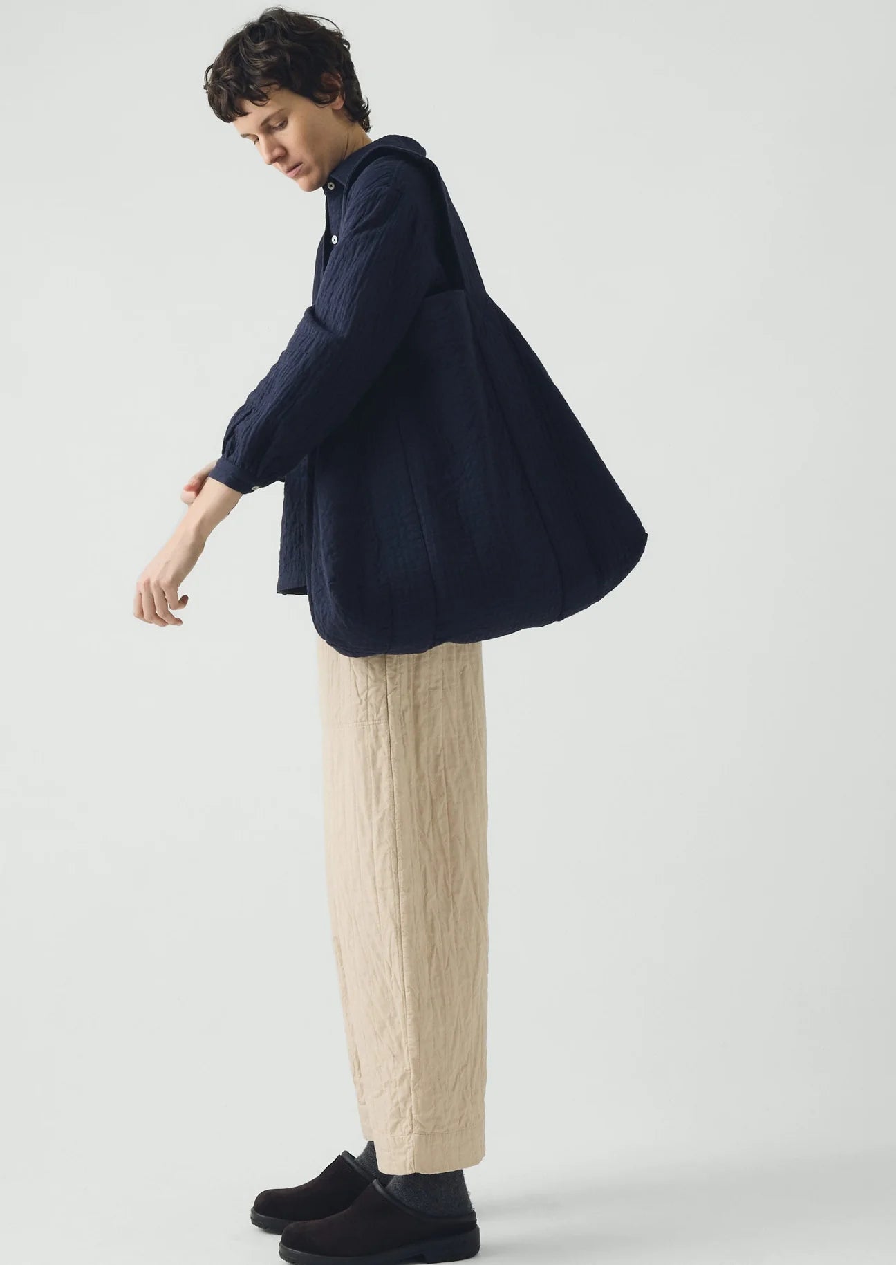 Quilted Cotton Barrel Leg