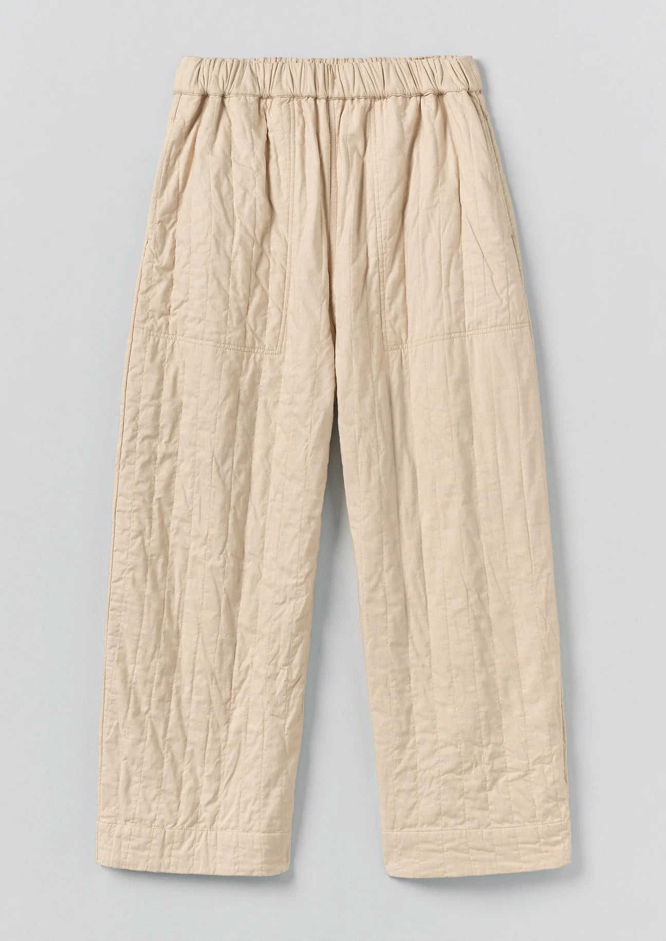 Quilted Cotton Barrel Leg