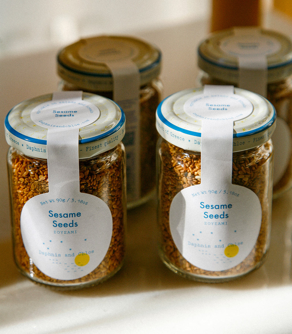 Sesame Seeds Jar