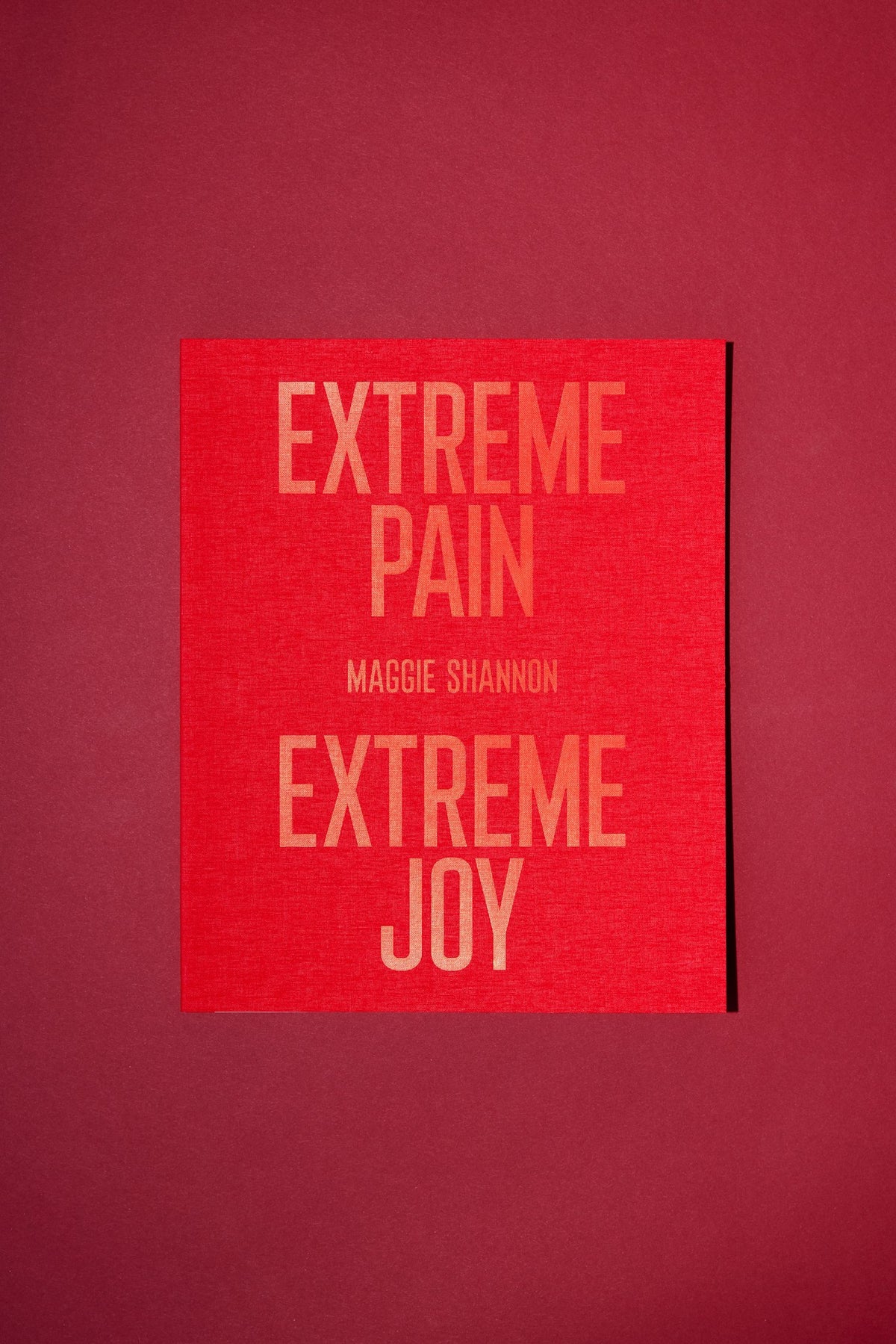 Extreme Pain, Extreme Joy
