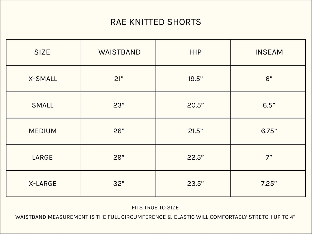 Rae Cotton Knitted Shorts