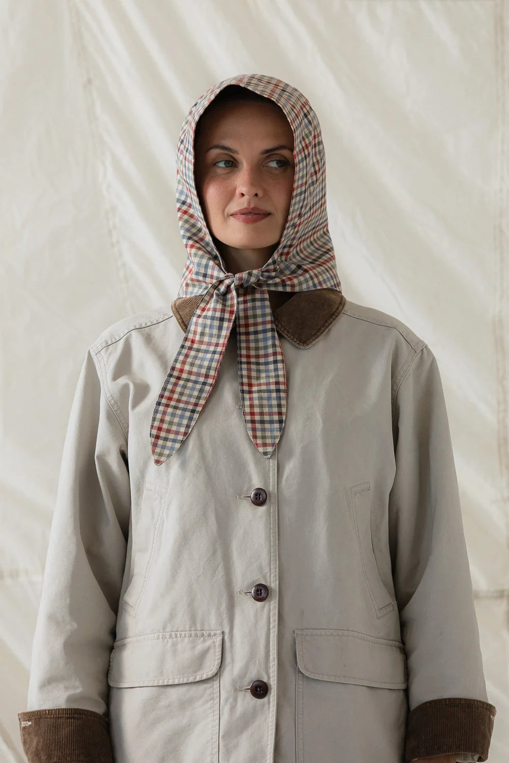 Nimbus Rain Bonnet - Hedgerow Gingham