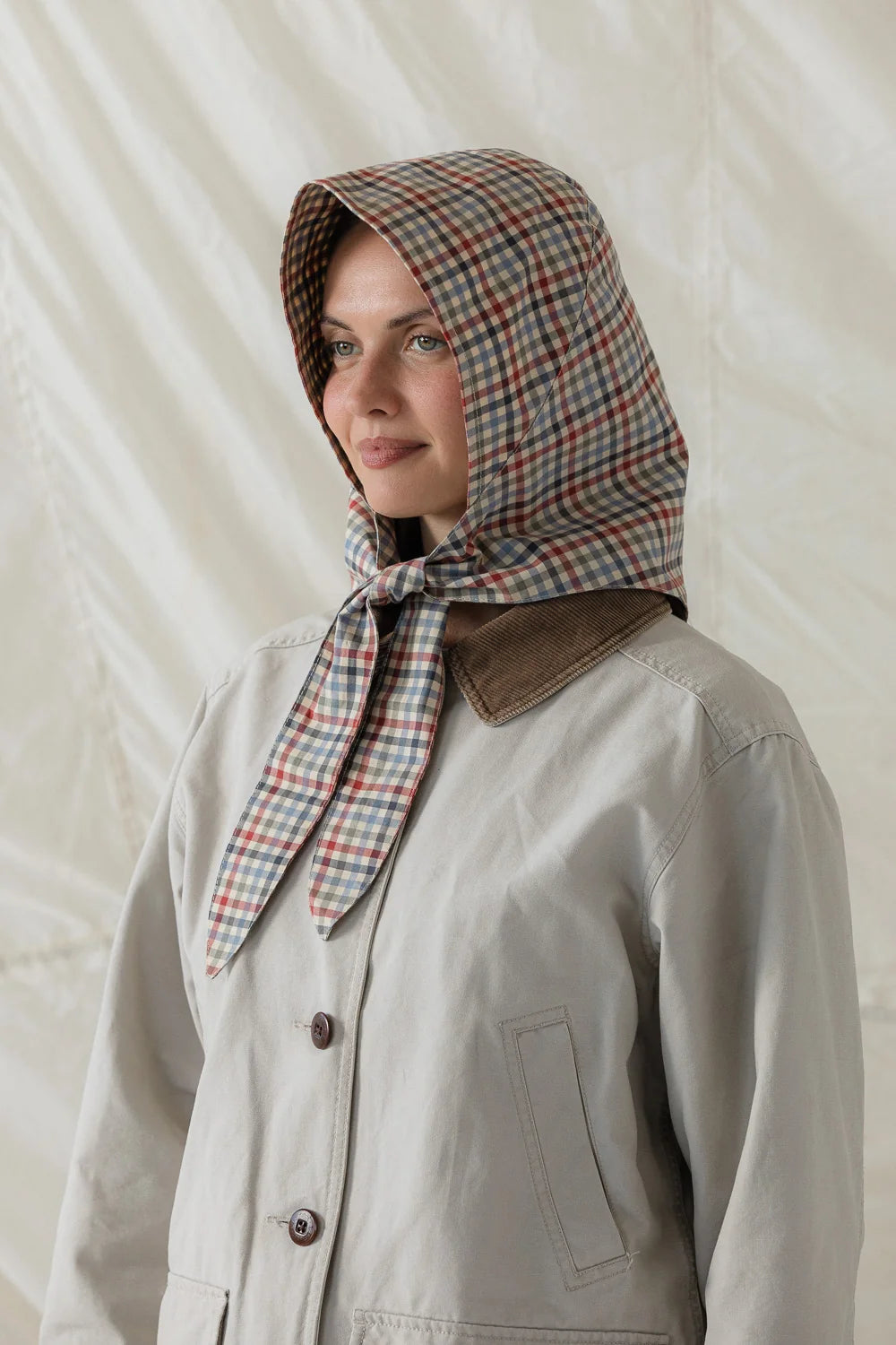 Nimbus Rain Bonnet - Hedgerow Gingham