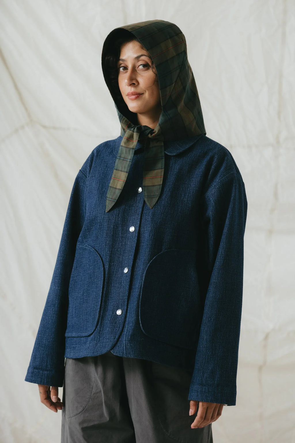 Nimbus Rain Bonnet - Tartan