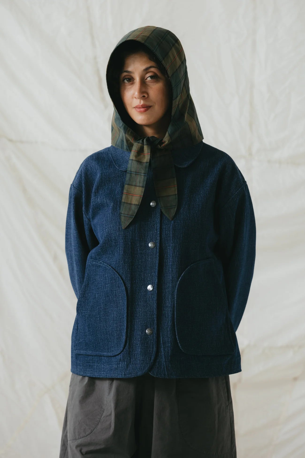 Nimbus Rain Bonnet - Tartan