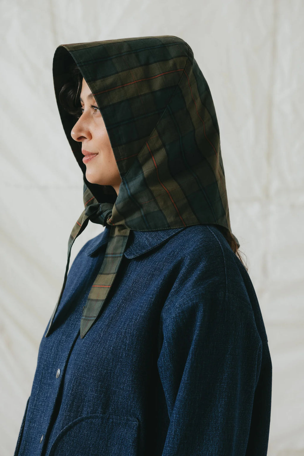 Nimbus Rain Bonnet - Tartan