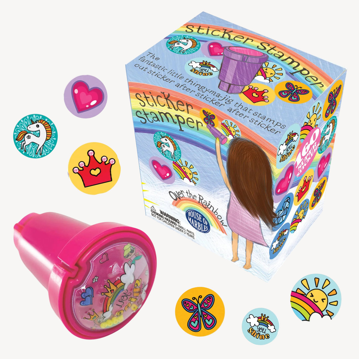 Rainbow Sticker Stamper