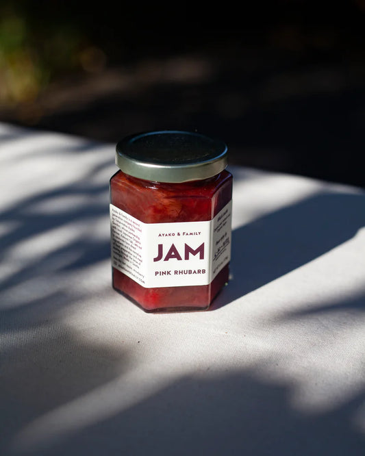 Pink Rhubarb Jam