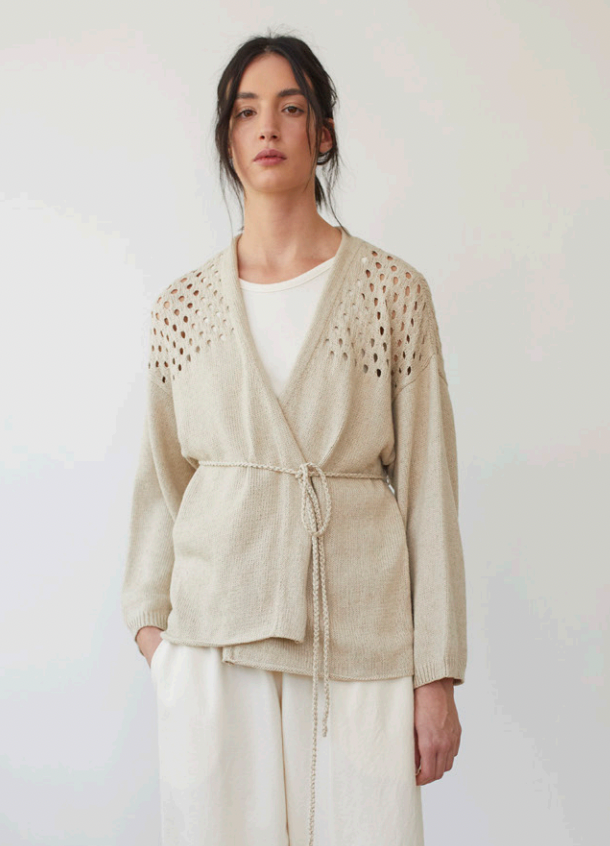 Pointelle Wrap