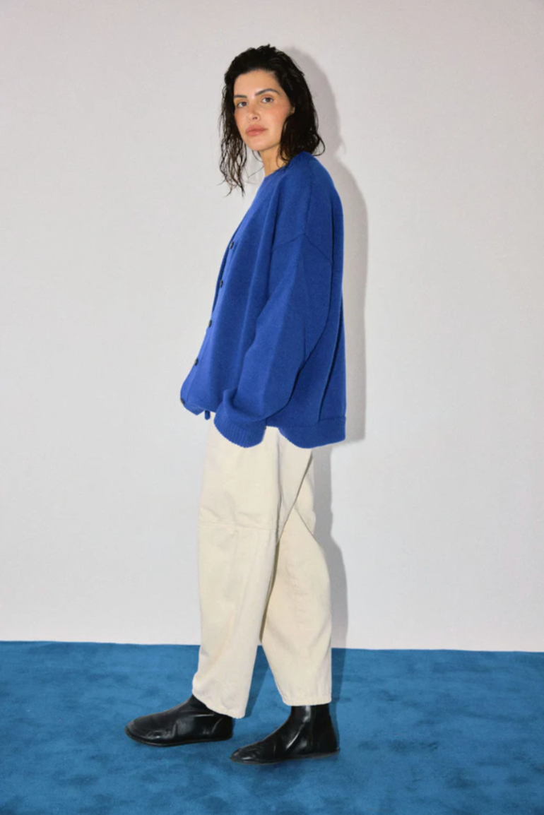 Oversized Wool Cardigan