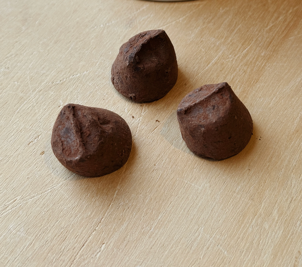 Cocoa-Powdered Truffles