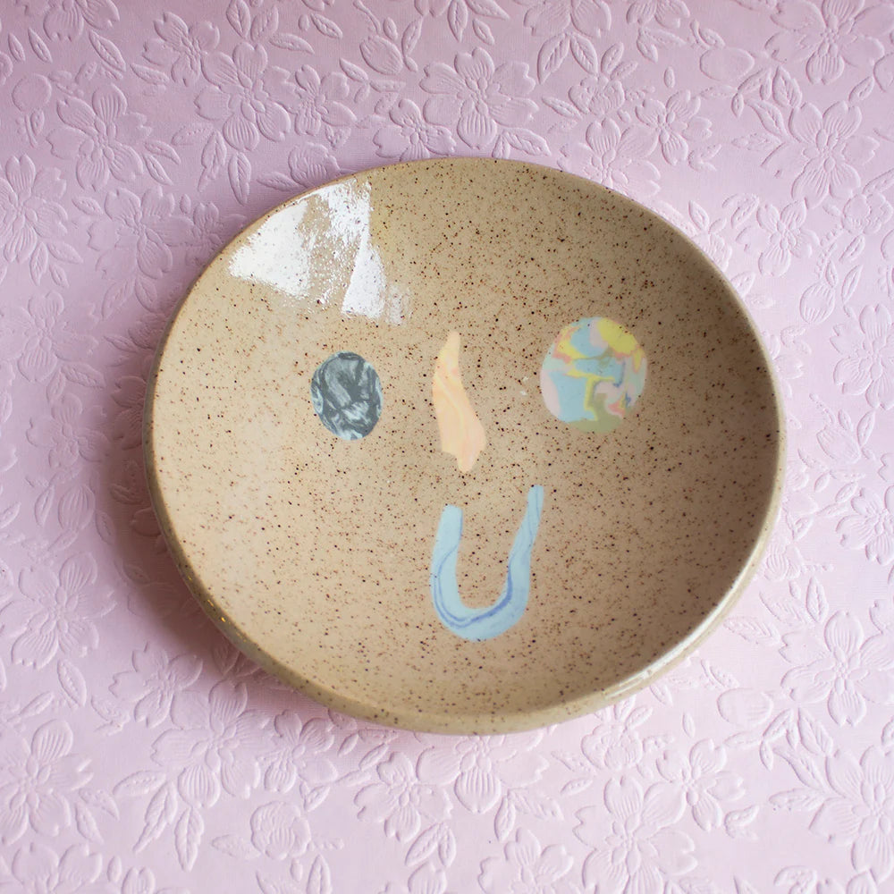 Squiggle Face Bowl