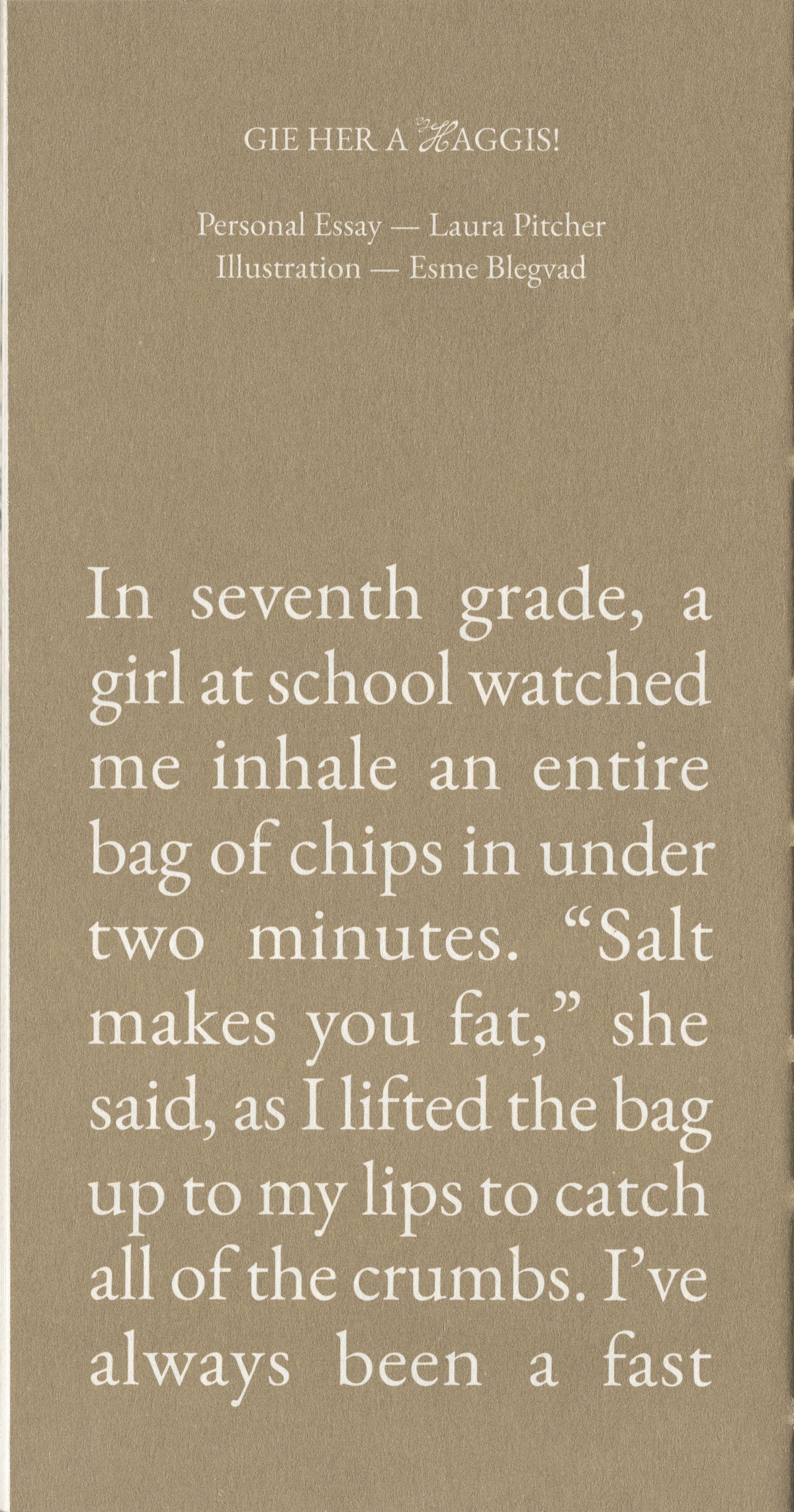 Cake Zine Issue 9: Spoiled Rotten