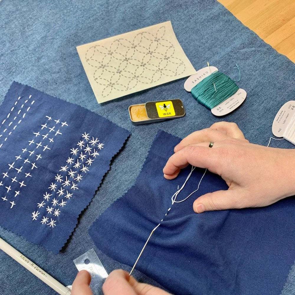 Sashiko Mending w/ The Works - 9/23