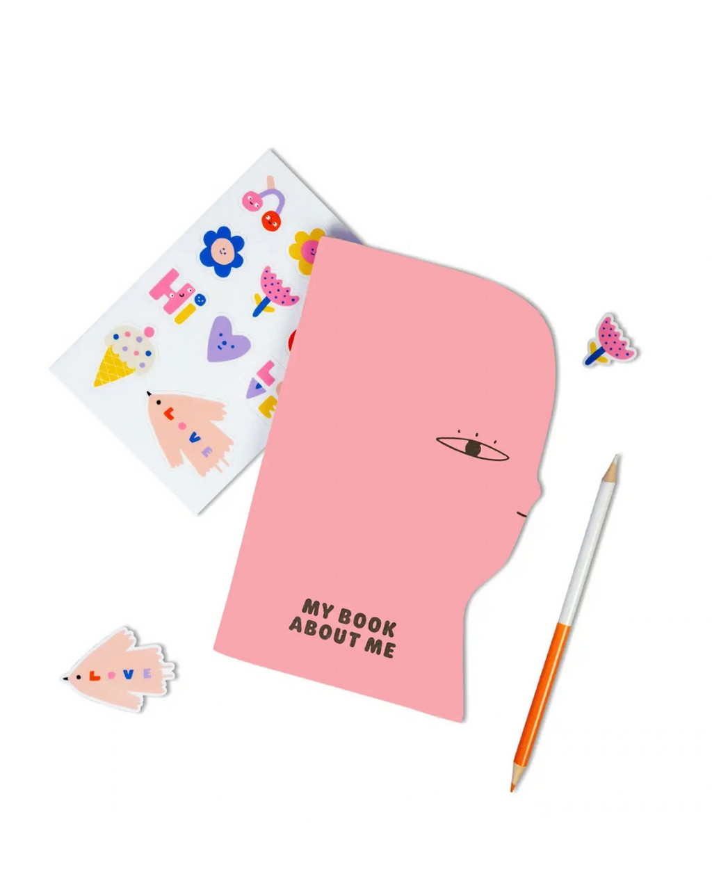 My Book About Me Coloring Journal