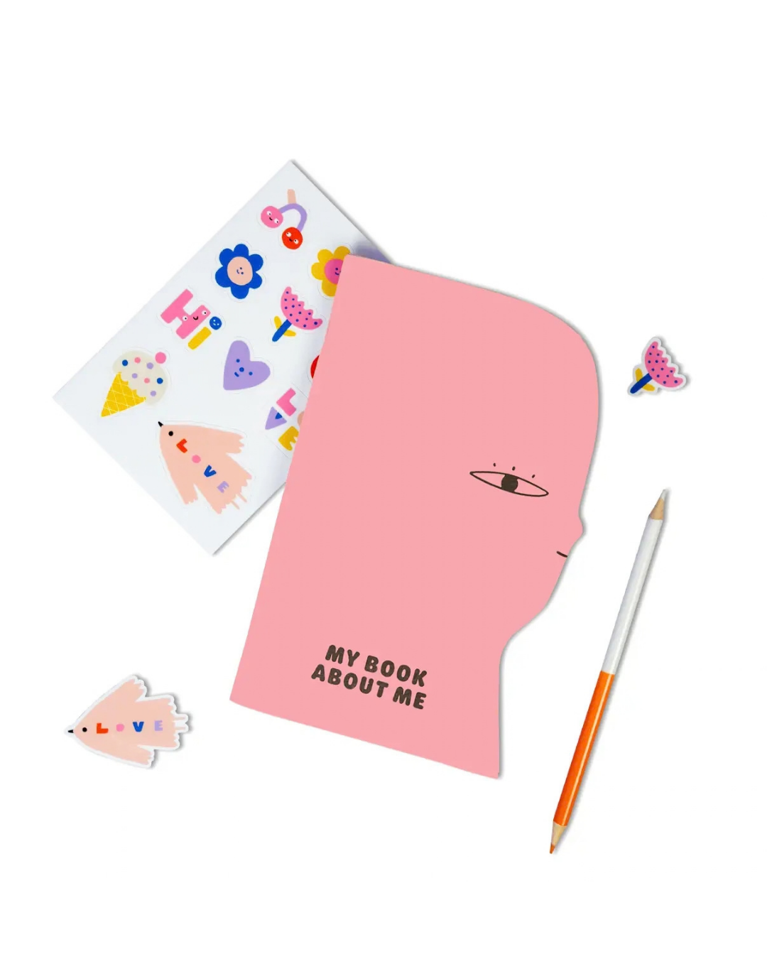 My Book About Me Coloring Journal