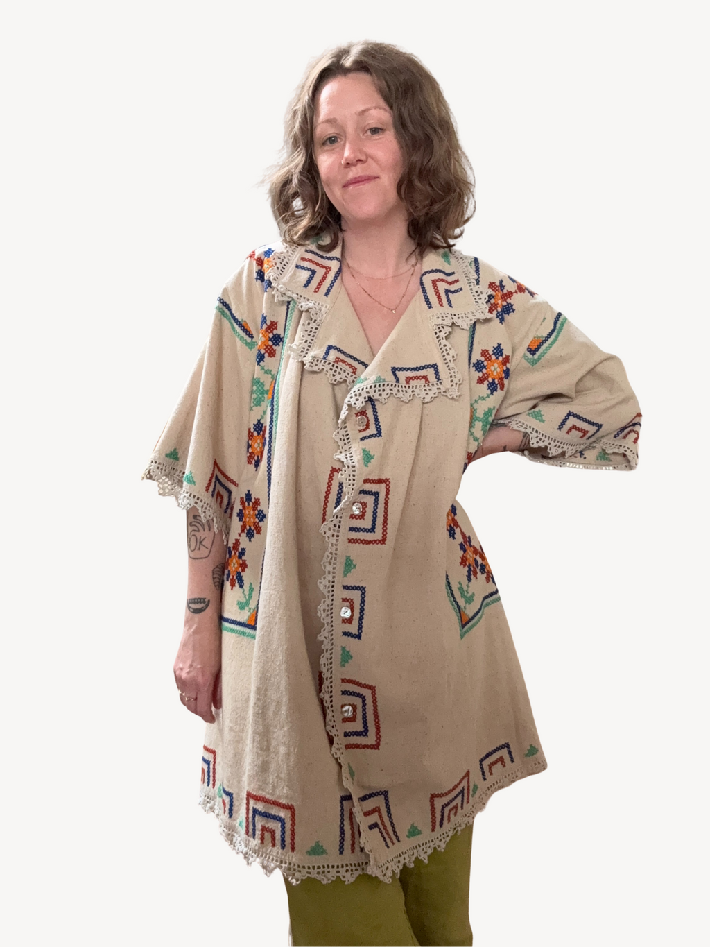 The Garden Relic Coat-Dress Zero Waste