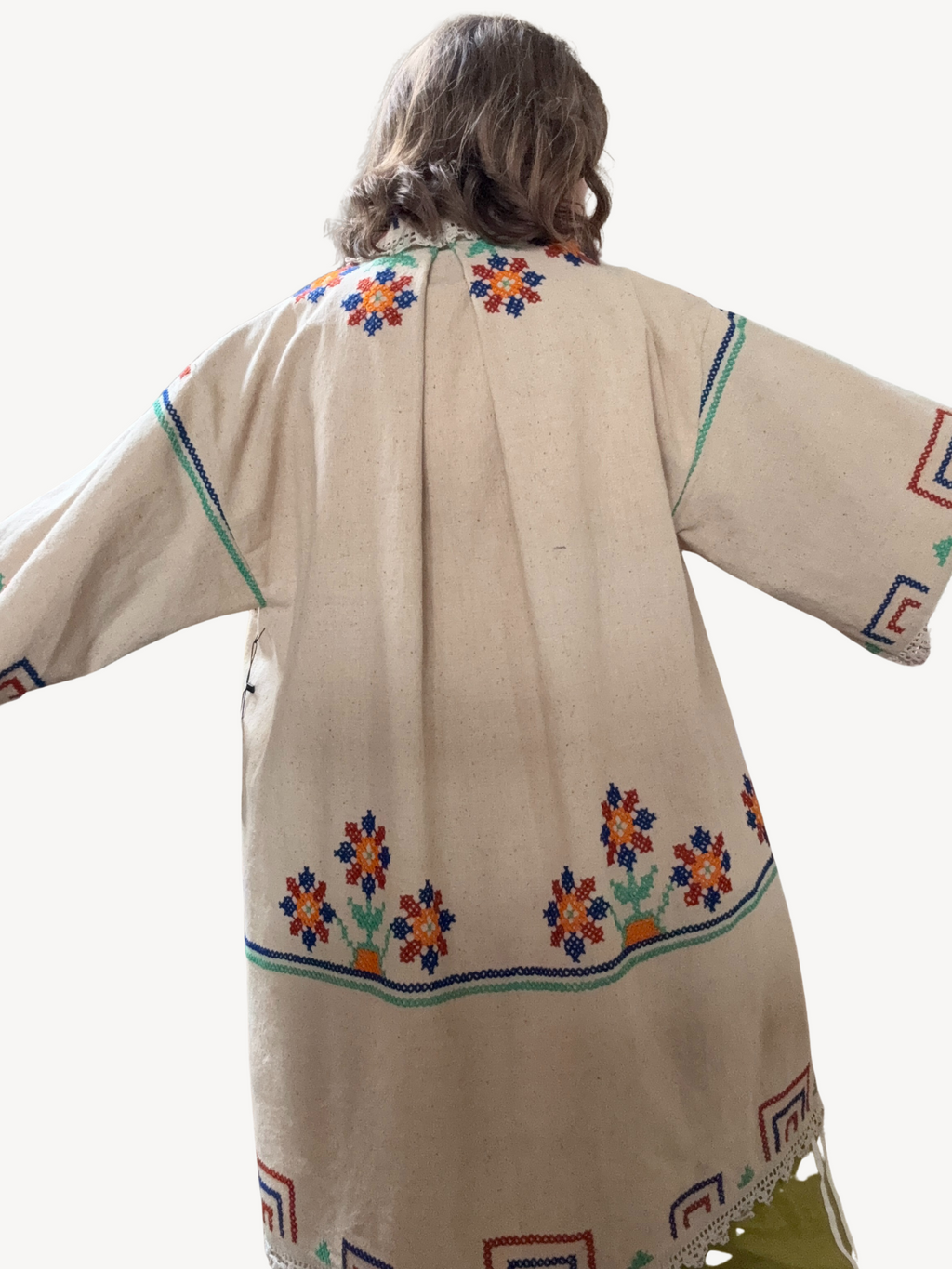 The Garden Relic Coat-Dress Zero Waste
