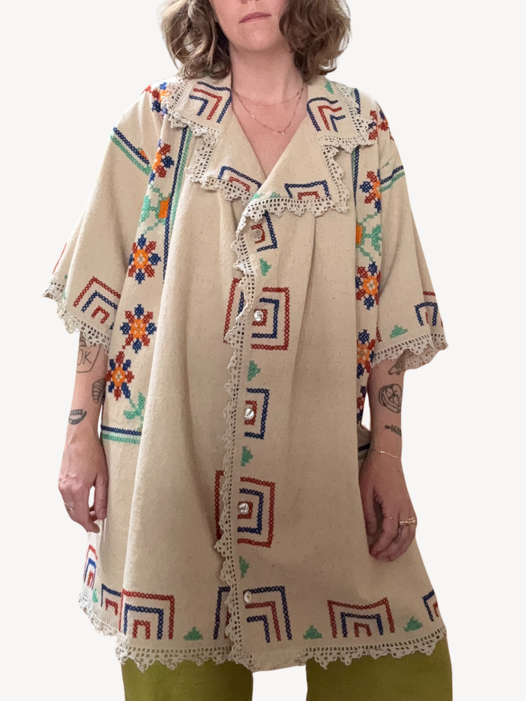 The Garden Relic Coat-Dress Zero Waste