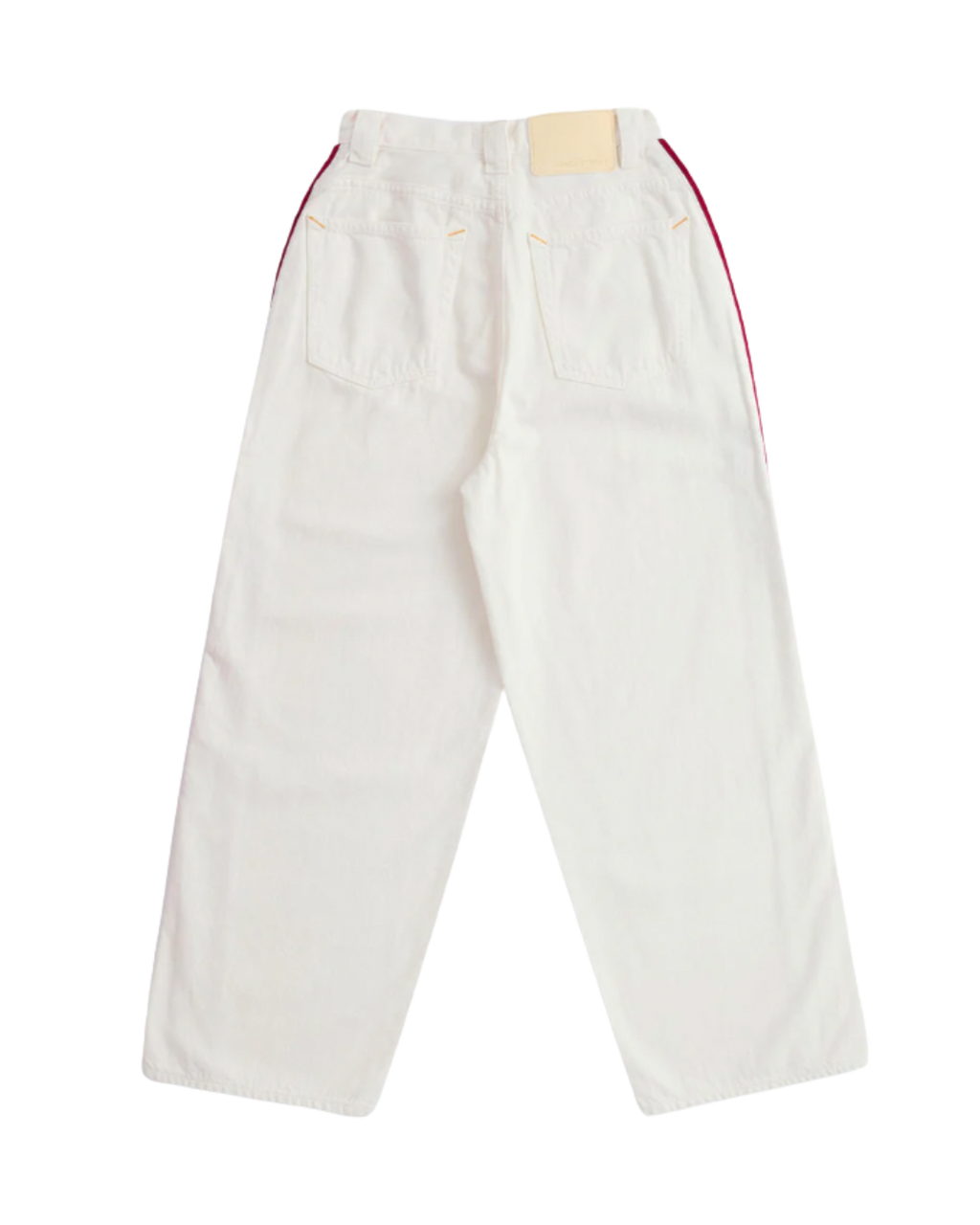 Pinstripe Track Denim