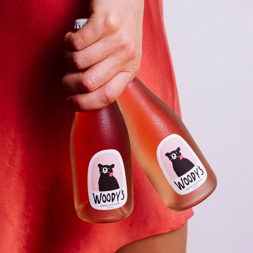 Woody's Non-Alcoholic Sparkling Rosé